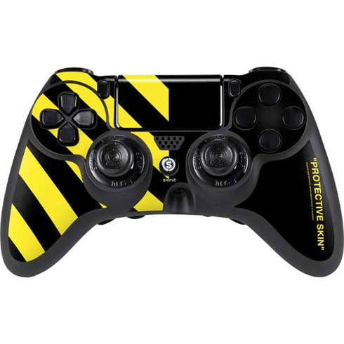 Black and Yellow Stripes PlayStation PS4 Skins